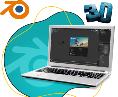 Blender - КИБЕРшкола программирования для детей, компьютерные курсы для школьников, начинающих и подростков - KIBERone г. Артёмовский