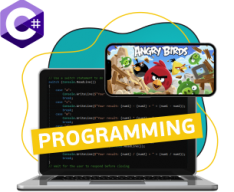 Программирование на C#. Удивительный мир 2D-игр - КИБЕРшкола программирования для детей, компьютерные курсы для школьников, начинающих и подростков - KIBERone г. Артёмовский
