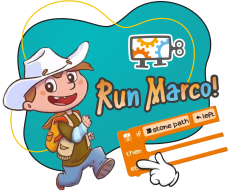 Run Marco - КИБЕРшкола программирования для детей, компьютерные курсы для школьников, начинающих и подростков - KIBERone г. Артёмовский