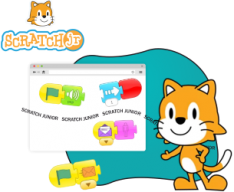 Основы программирования Scratch Jr - КИБЕРшкола программирования для детей, компьютерные курсы для школьников, начинающих и подростков - KIBERone г. Артёмовский