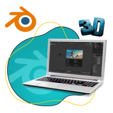3D-моделирование. Blender для детей - КИБЕРшкола программирования для детей, компьютерные курсы для школьников, начинающих и подростков - KIBERone г. Артёмовский