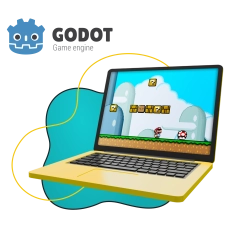 Godot. Основа создания легендарных игр - КИБЕРшкола программирования для детей, компьютерные курсы для школьников, начинающих и подростков - KIBERone г. Артёмовский
