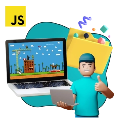 JavaScript + AI. Проектное обучение + геймификация + AI-помощники - КИБЕРшкола программирования для детей, компьютерные курсы для школьников, начинающих и подростков - KIBERone г. Артёмовский