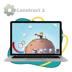 Игры без кода: проектируем как профи на Construct 2 - КИБЕРшкола программирования для детей, компьютерные курсы для школьников, начинающих и подростков - KIBERone г. Артёмовский